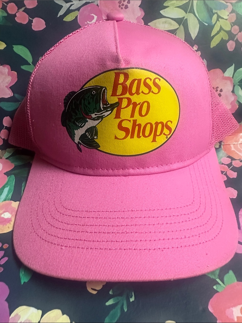Bass Pro Shops Pink Mesh Logo Cap